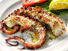 Рецепта Маринован октопод на скара с риган и чесън по гръцки